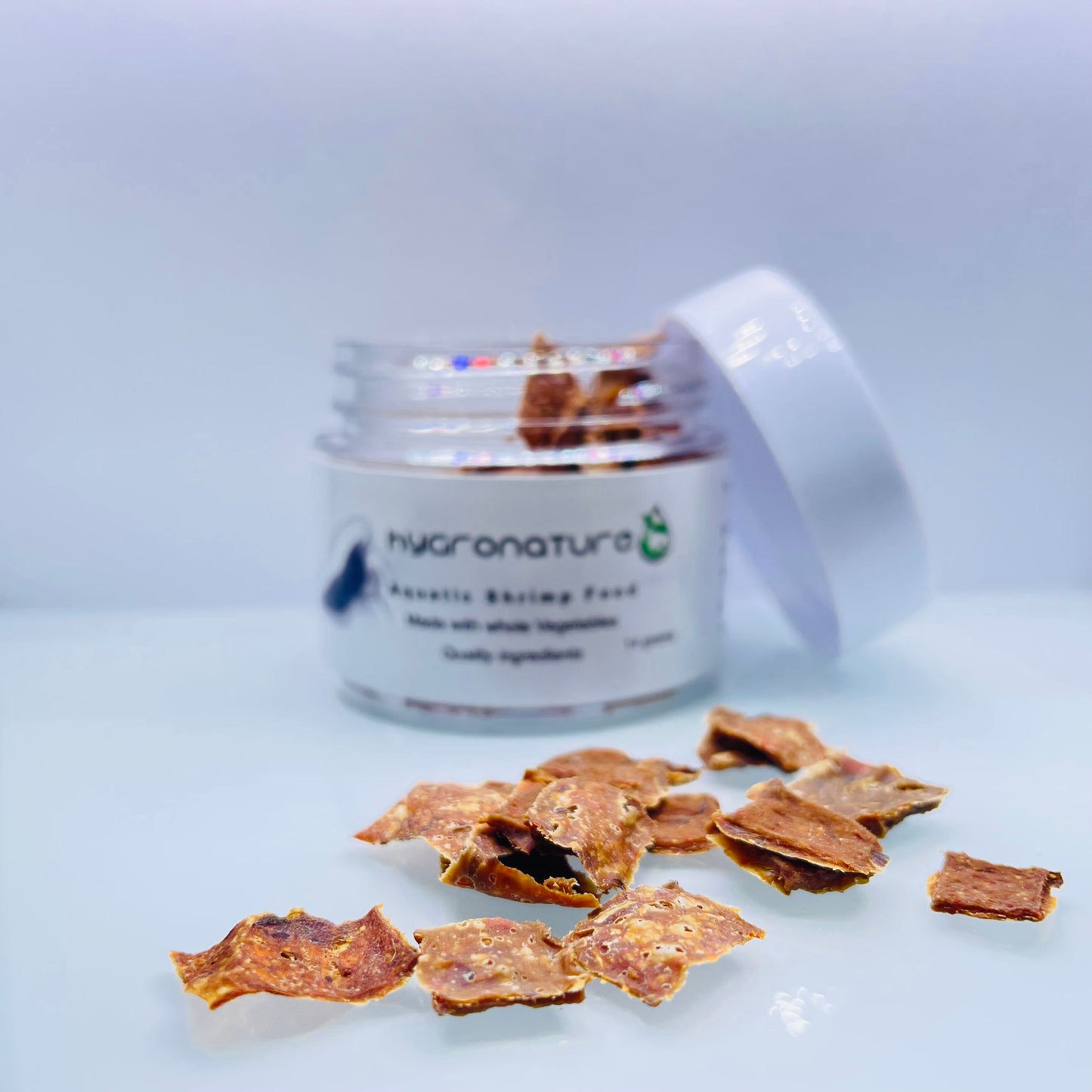 Hygronature Aquatic Shrimp Food - 100% Natural made with whole vegetables +