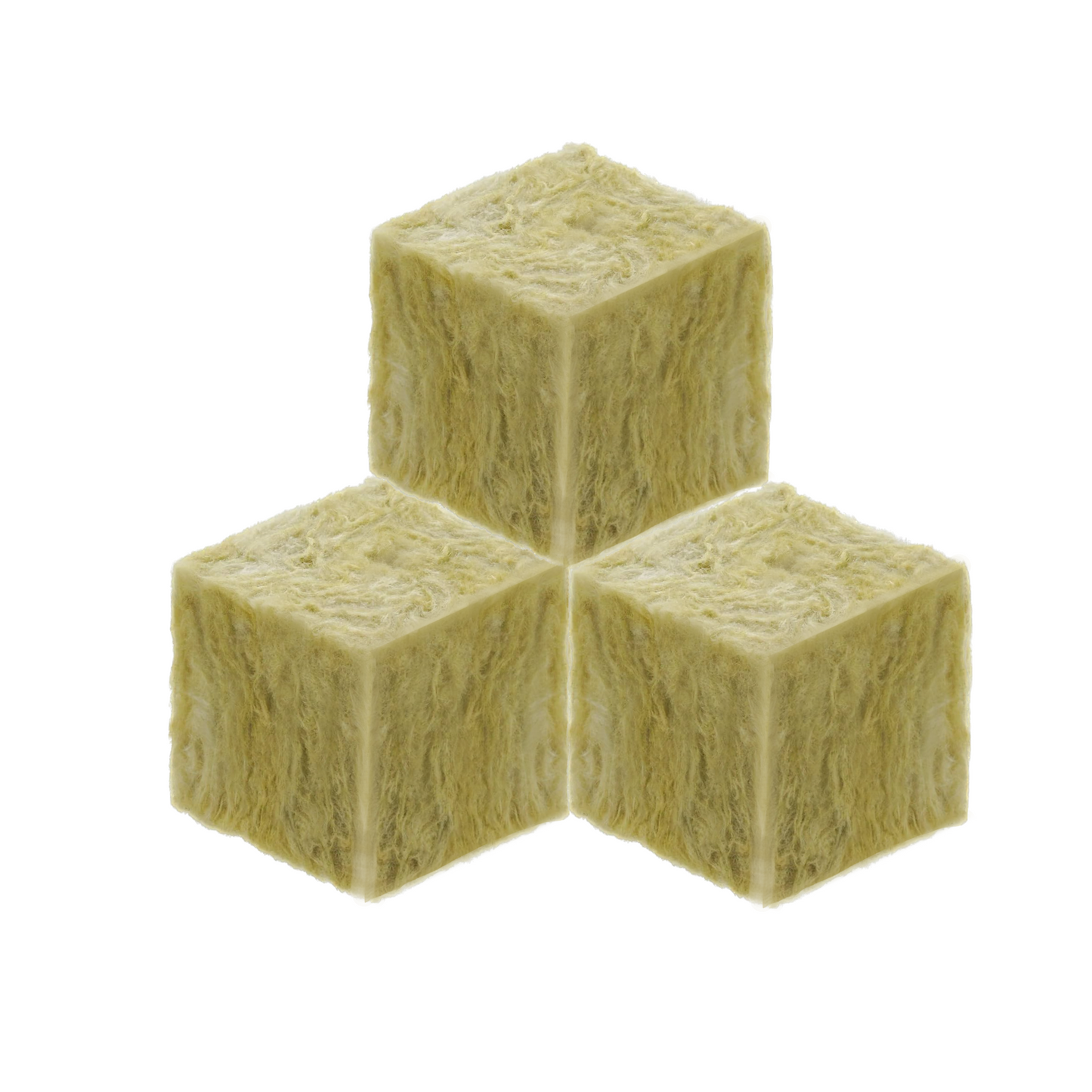 Rockwool Cubes ( ~1.5 inch cube )Seed Starter Grow Cubes for Hydroponics, RockWool Planting Cubes Clone Cubes Soilless Cultivation Hydroponics Pods for Garden Plants Germination