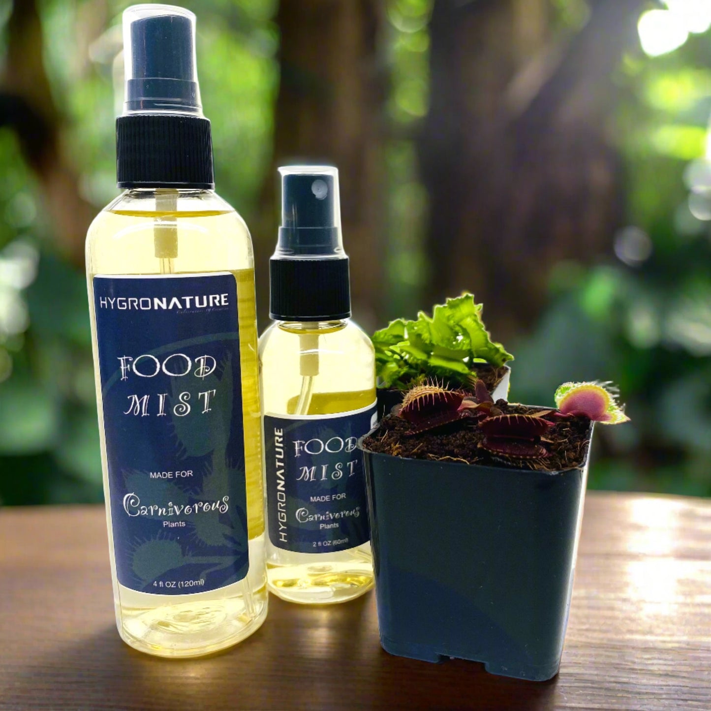 HYGRONATURE Food Mist for Carnivorous Plants 60ml / 120ml