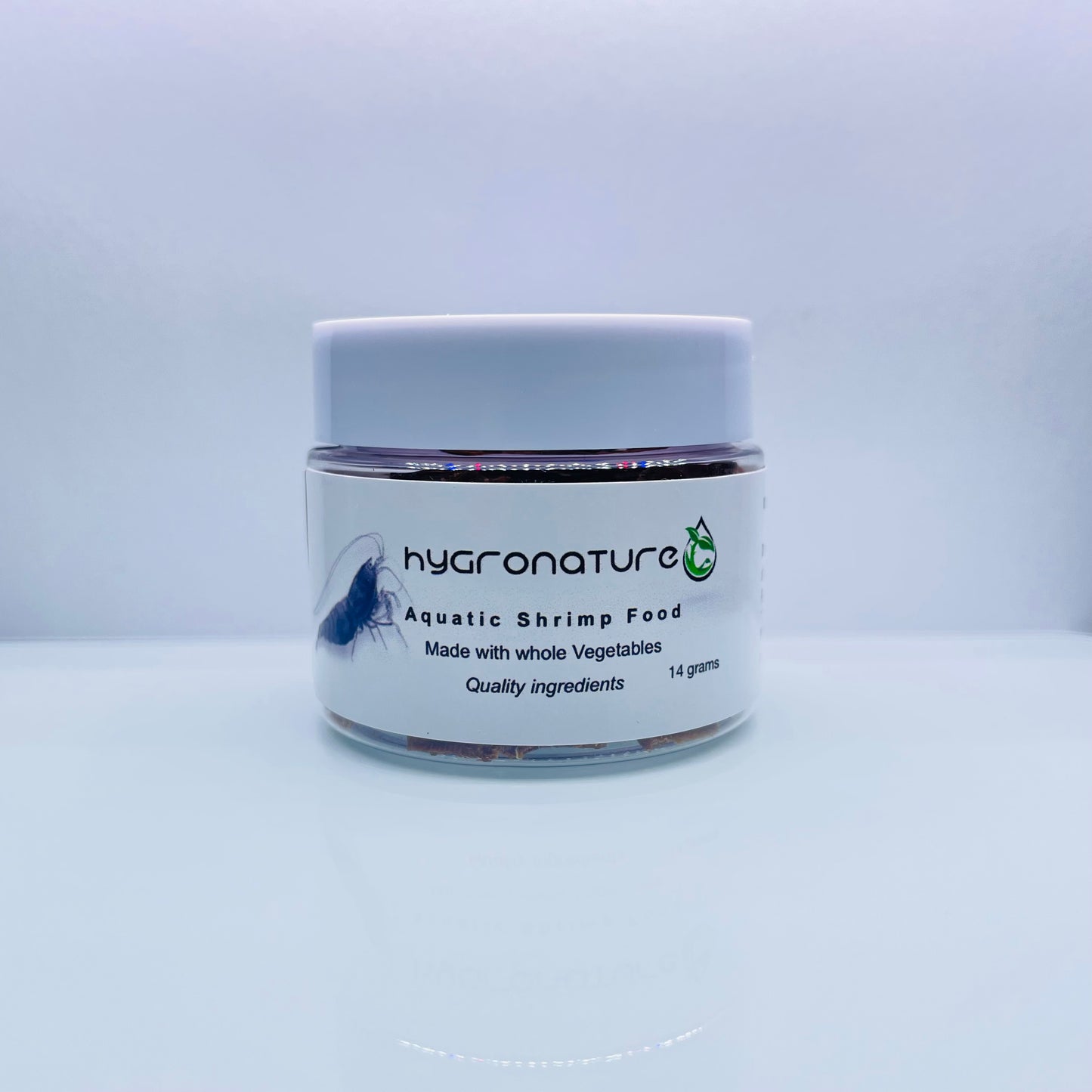 Hygronature Aquatic Shrimp Food - 100% Natural made with whole vegetables +