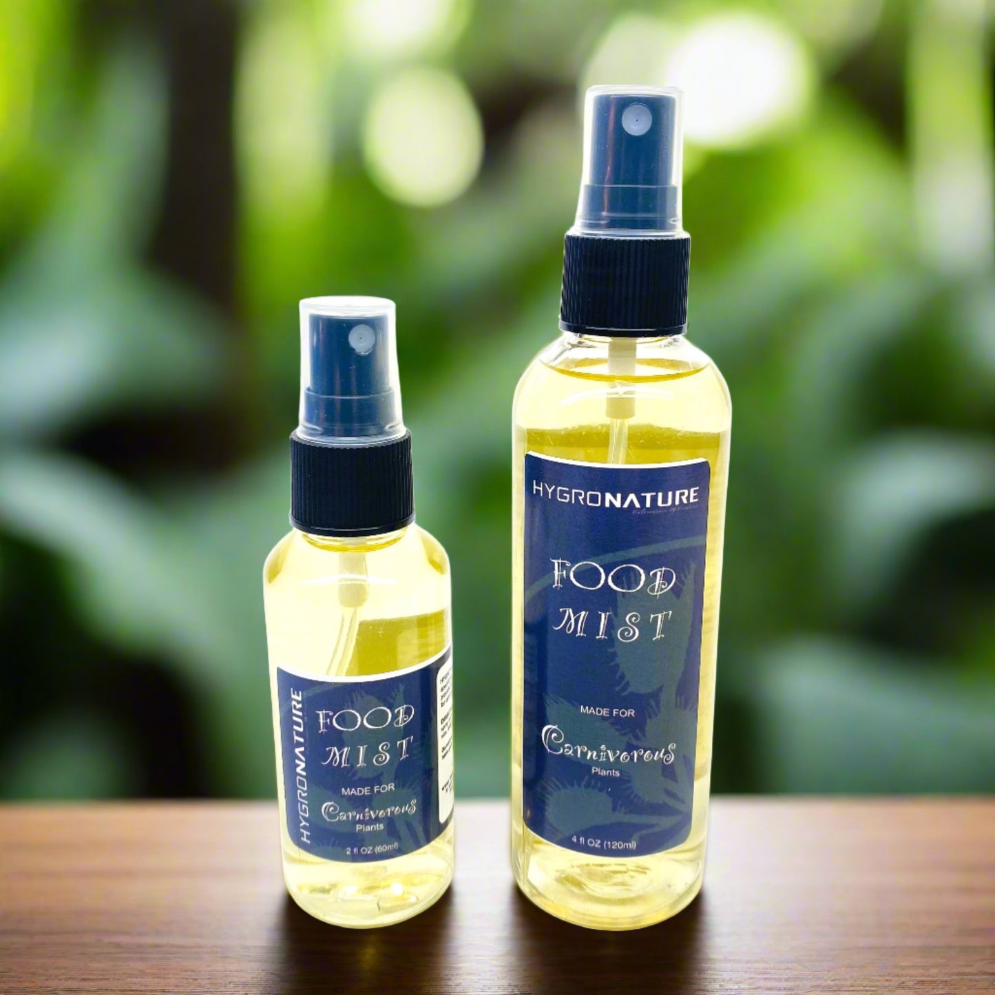 HYGRONATURE Food Mist for Carnivorous Plants 60ml / 120ml