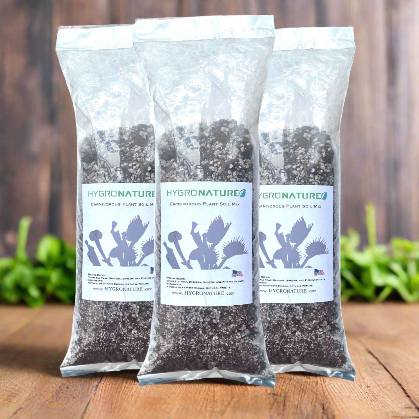 Special Blend Carnivorous Plants Soil Mix for Venus Flytrap Drosera Sundew Pitcher Plants HYGRONATURE