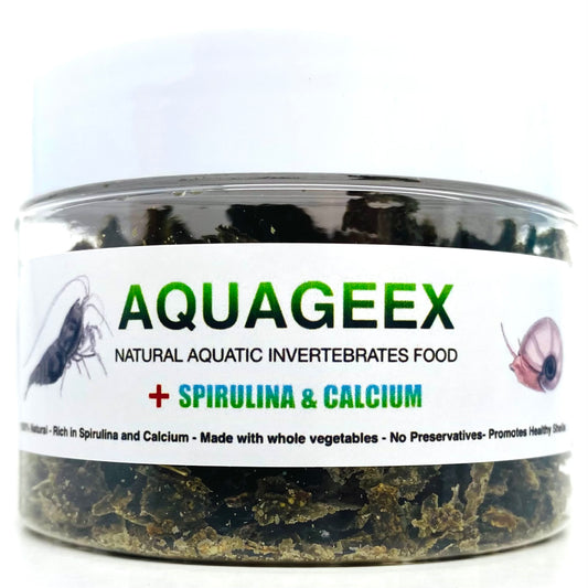 AQUAGEX オールナチュラル水生カタツムリとエビの餌